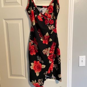 Floral tank dress, size XS